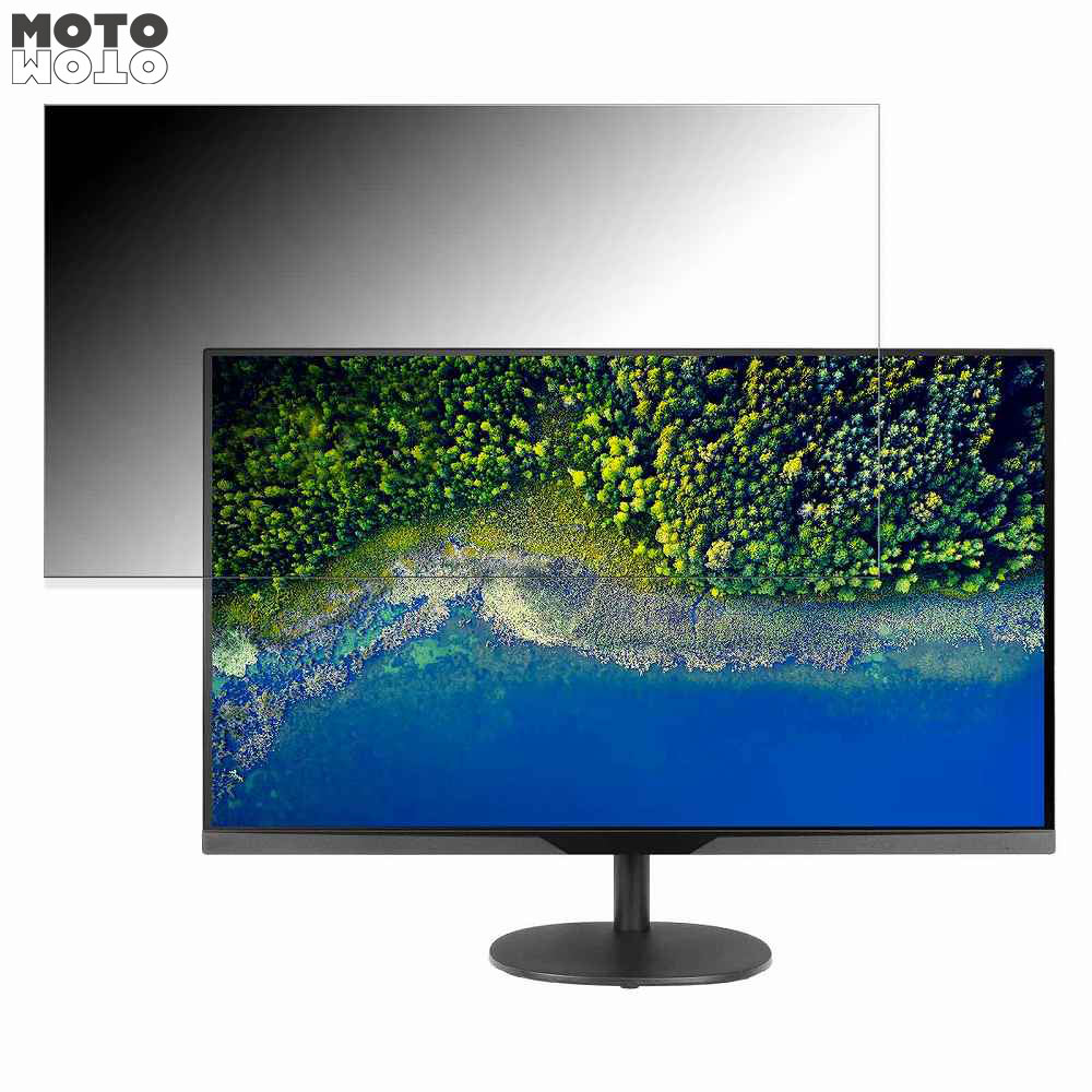【ポイント2倍】 GREEN HOUSE LCW32C 向けの 31.5インチ 16:9 覗き見防止 プライバシーフィルター ブルーライトカット 保護フィルム アンチグレア タブ・粘着シール式