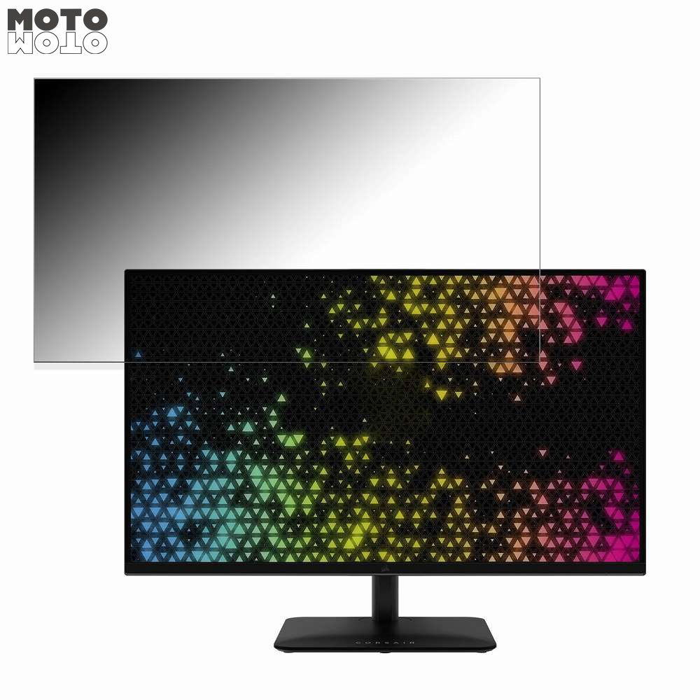 【ポイント2倍】 Corsair XENEON 32UHD144-A 向けの 32インチ 16:9 覗き見防止 プライバシーフィルター ブルーライトカット 保護フィルム アンチグレア タブ・粘着シール式