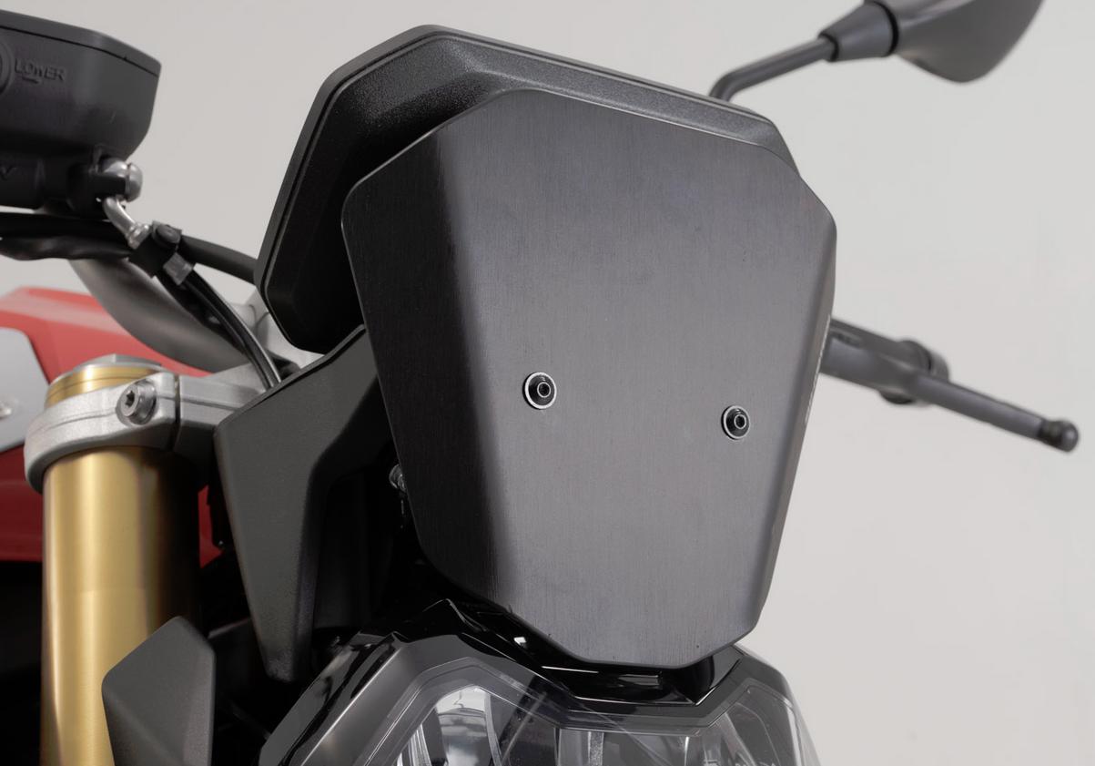 SW-MOTECH ウインドシールド スクリーン F900R 19- ブラック