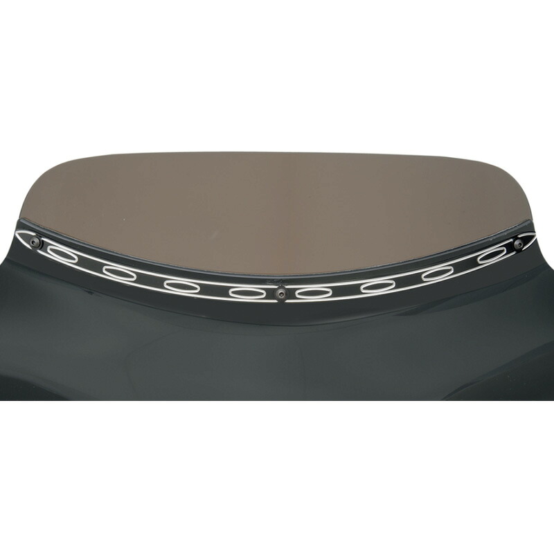 MEMPHIS SHADES バットウイング用 スクリーン ウインドシールドトリム ナイトカット-Ellipse