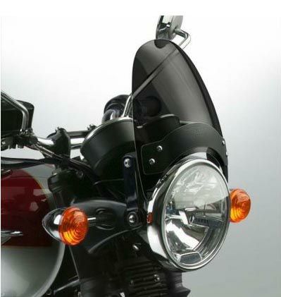 National Cycle Flyscreen スクリーン ウインドシールド カーブドブラケット ダークスモーク/ブラックマウント YAMAHA｜モトパーツ　店