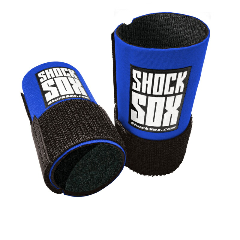 SHOCK SOX ショックソックス 正立4インチ ミニモト用 ブルー