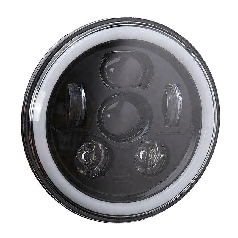 楽天市場】(WMW) 7インチ プロジェクターLEDヘッドライト ブラック MS