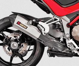 Akrapovic (アクラポヴィッチ) スリップオンマフラー・ECE規格・チタン・ムルティストラーダ/S・15-17