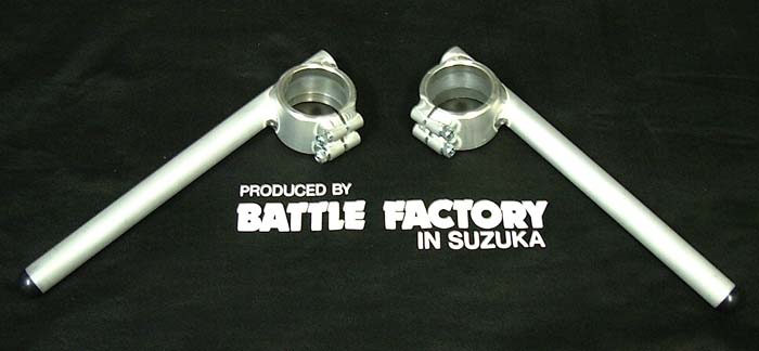 楽天市場】バトルファクトリー(BATTLE FACTORY) アルミ溶接セパレートハンドル 41φ 垂れ角10°BA12-41-10  P004-7516 : モトパーツ 楽天市場店