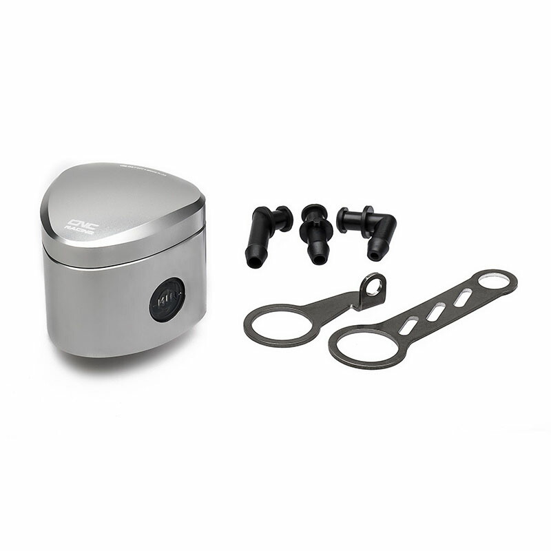 CNC Racingフルードリザーバー REBEL 25ml フロントブレーキ用 シルバー SE501S|モトパーツ 店