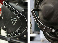 Free Spirits エンジンスライダー ガード トライアンフ Bonneville 790-865cc/Bonneville T100 865cc/Thruxton 865cc/Scrambler 865cc