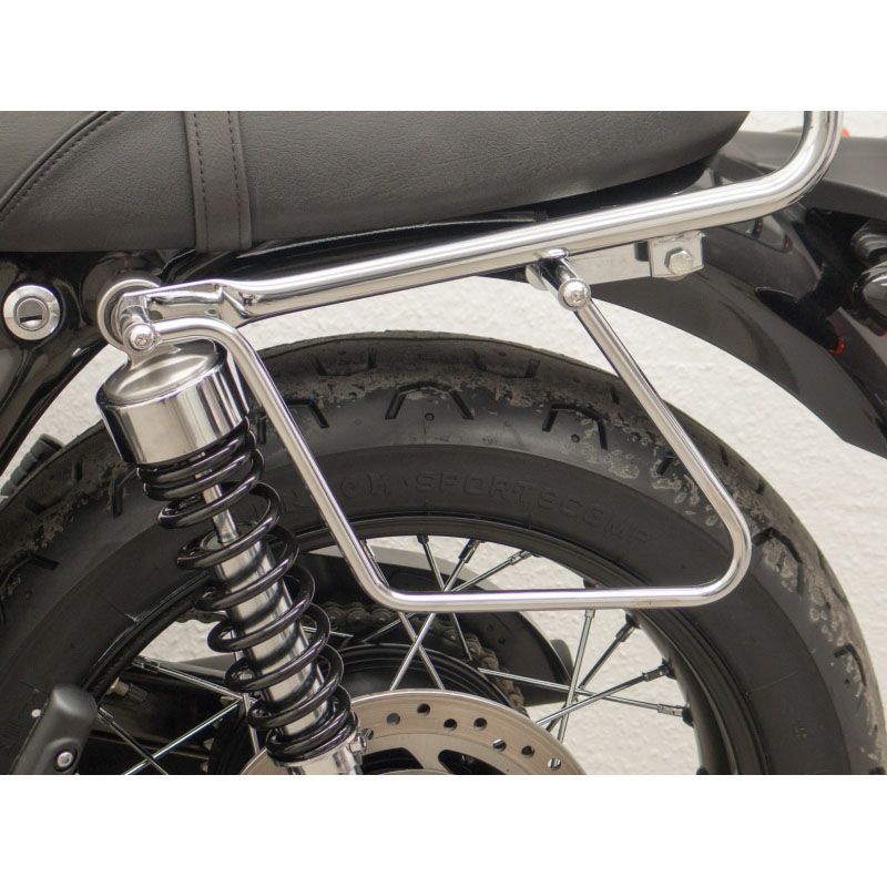 フェーリング(Fehling) バゲージホルダ クローム For Triumph Bonneville T100 17-｜モトパーツ　店