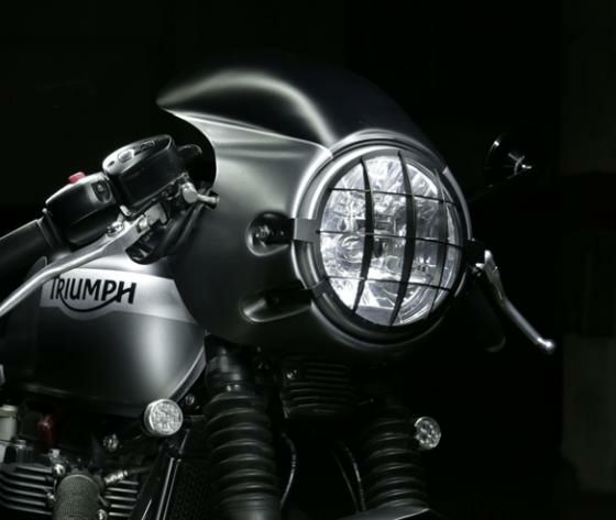 トライアンフ 水冷ボンネビルT100/T120/スピードツイン1200/スラクストン1200/R/RS ヘッドライトグリル 「アルカディア」 タマリオット｜モトパーツ　店