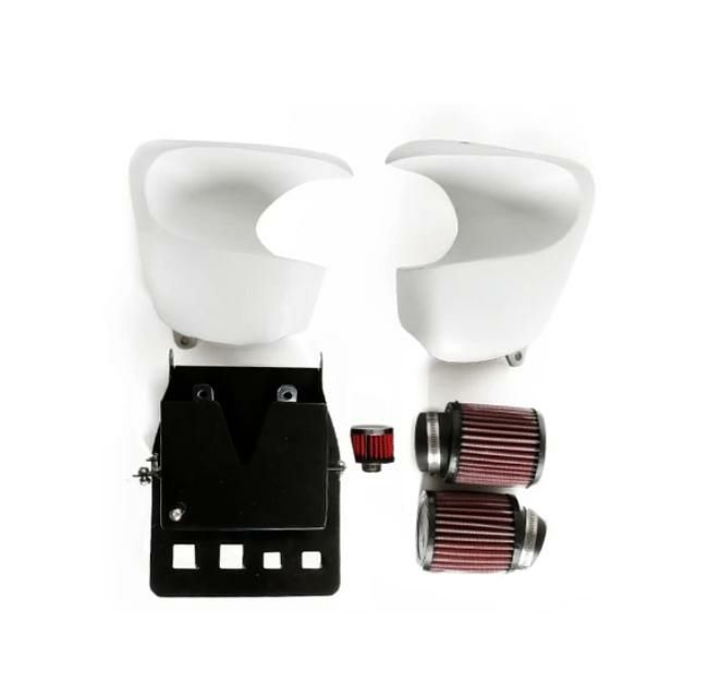 トライアンフ 空冷ボンネビルT100/SE/スピリット/スラクストン900 ルビー サイドカバー セット 未塗装 タマリット