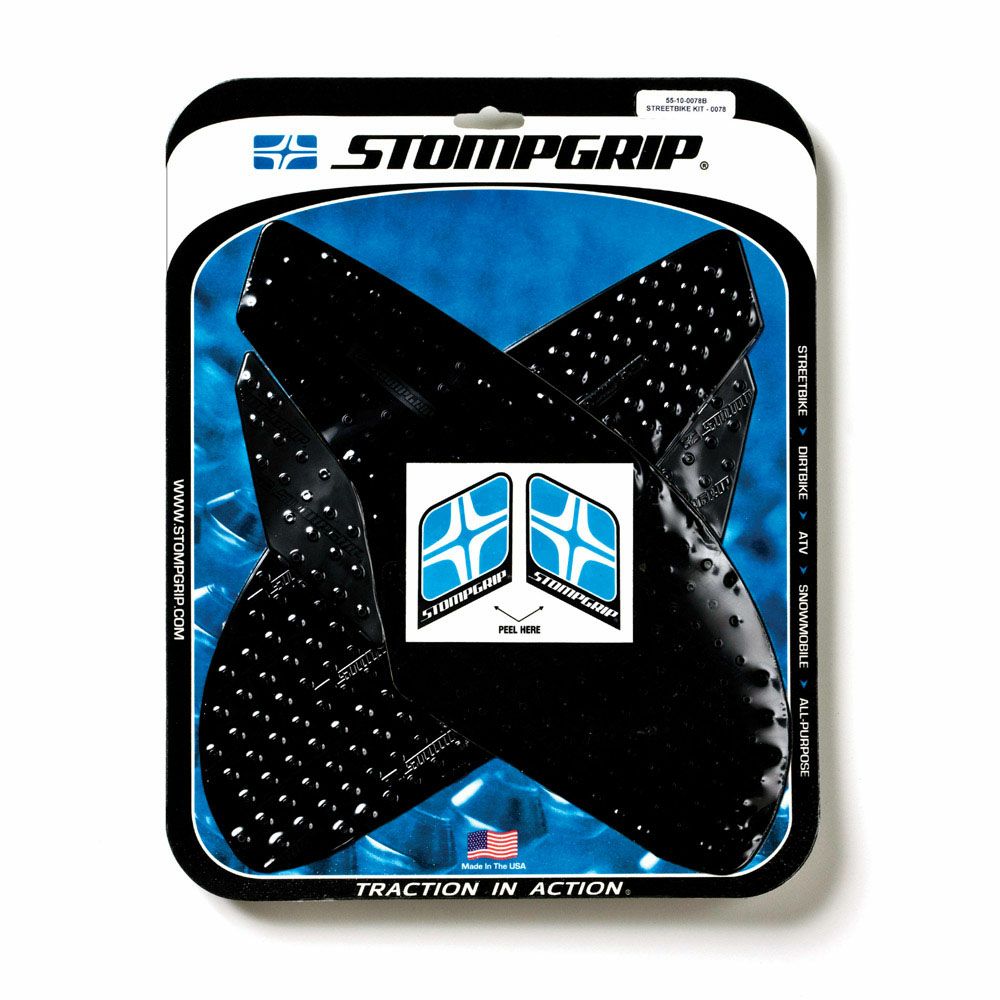 STOMPGRIP トラクションパッド(タンク)キット デイトナ675/ストリートトリプル675 13- (ブラック)