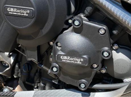 GBRacingタイミングカバートライアンフストリートトリプル11-21デイトナ675R