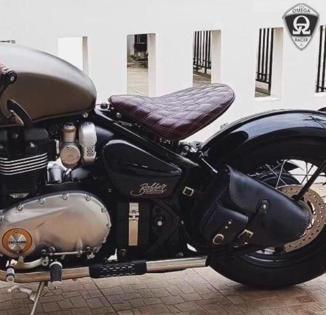 トライアンフ　シート　ブリティッシュカスタムズ トライアンフ ボバー シート ブリティッシュカスタム : モトパーツ