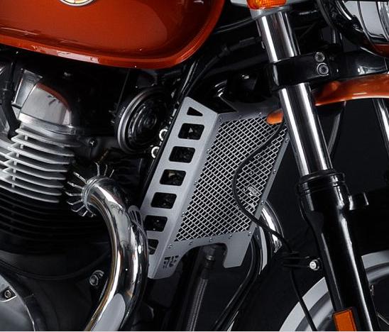 インターセプター/コンチネンタル GT 650 ラジエーターグリル ブラック C-RACER