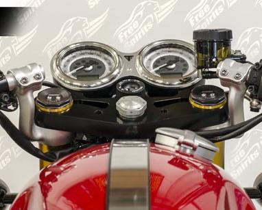 Free Spirits トップブリッジ ブラック Thruxton R/RS画像