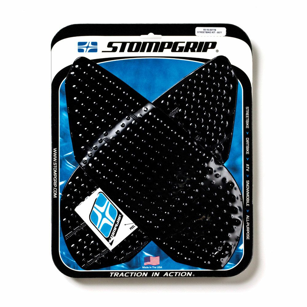 STOMPGRIP トラクションパッド(タンク)キット デイトナ675/ストリートトリプル675 08-12(ブラック)