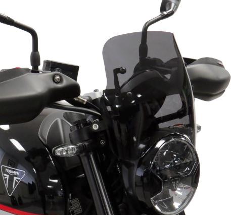 POWERBRONZE ショートスクリーン/ウインドシールド トライアンフ TRIDENT660/トライデント660 21-24｜モトパーツ　店