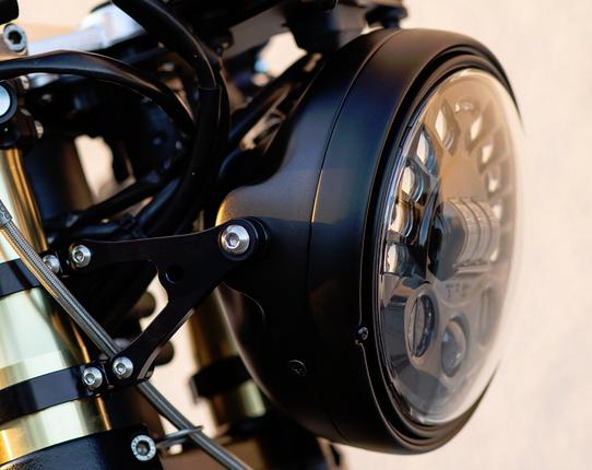 MOTODEMIC EVO-S LED ヘッドライト Speed Triple 11-15 ブラック