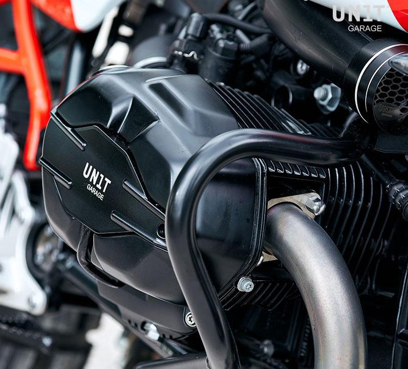 BMW RnineT R1200GS バルブヘッドカバー エンジンカバー ブラック UNIT GARAGE (ユニットガレージ)