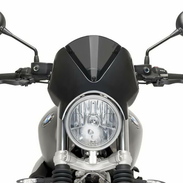 プーチ(Puig) レトロビジョン ブラック/ダークスモーク RnineT スクランブラー 9338F