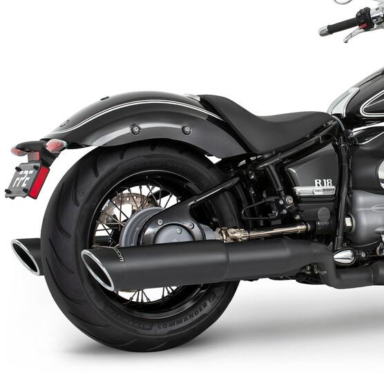 BMW R18 スリップオン マフラー 2020- 4.5インチ ブラック フリーダムパフォーマンス