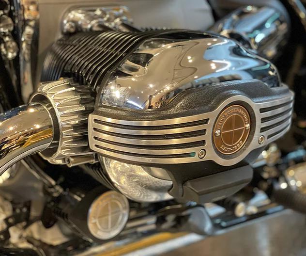 BMW R18 Classic design カバー コントラスト シリンダー DK