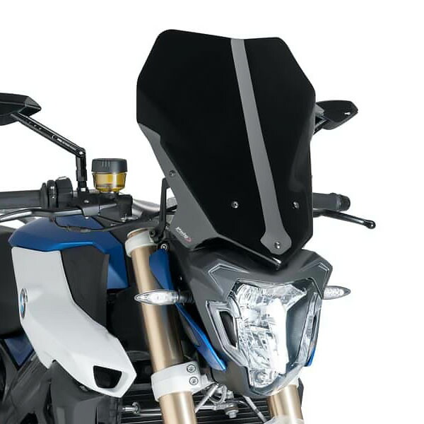 プーチ(Puig) ツーリングスクリーン ブラック F800R 15- 8187N｜モトパーツ　店