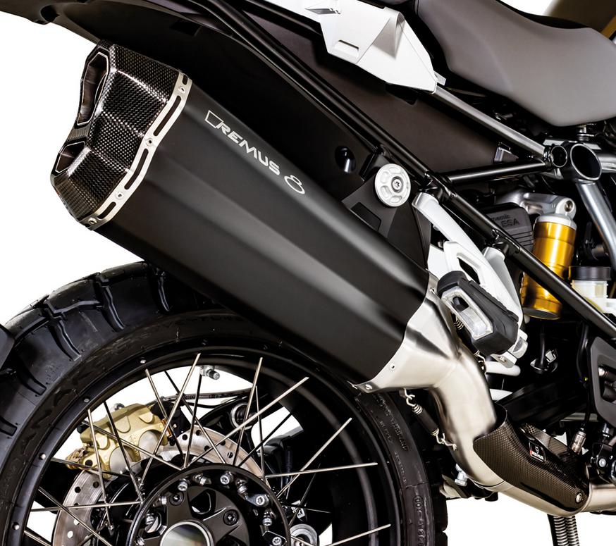 レムス(REMUS) 8スリップオン レース用 R1250GS 2016-2021 ブラック