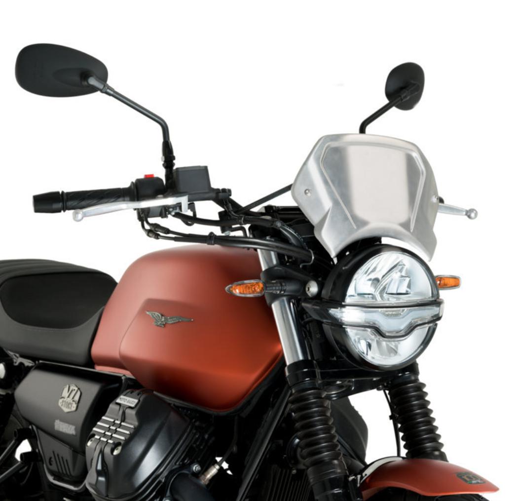 【楽天市場】MOTO GUZZI (モトグッチ) V7-850 ウィンドシールド