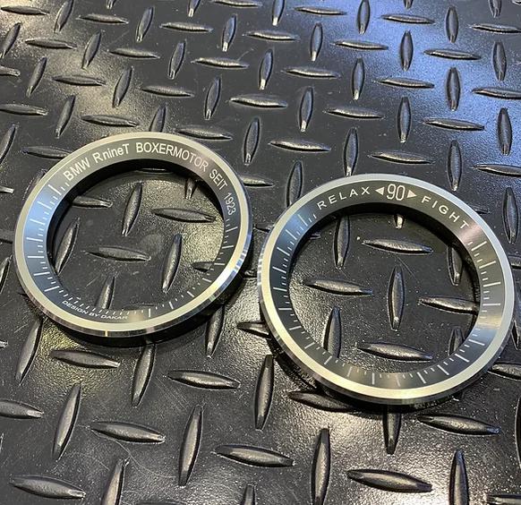 BMW RnineT 14-16 メーターカバー グレイ DKdesign