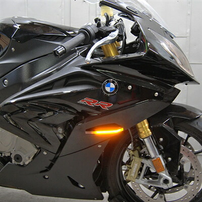 NewRageCycles LEDフロントウィンカー YZF-R1 15-19 NRC製 YZF-R1 (15-19)用 ポリカーボネイト LEDウィンカー｜AxxL