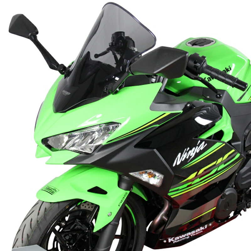 カワサキ ニンジャ 250/400 レーシングスクリーン(スモーク) MRA