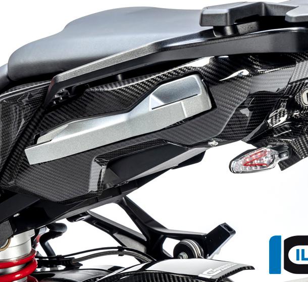 S1000XR 20-22 カーボン サブフレームカバー 左側 BMW イルムバーガー|モトパーツ 店