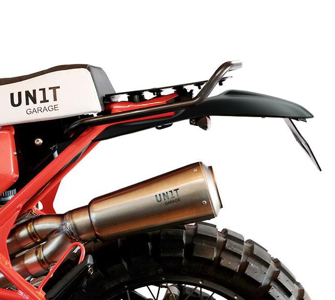 UNIT GARAGE (ユニットガレージ) リアフェンダーキット BMW RnineT ブラック