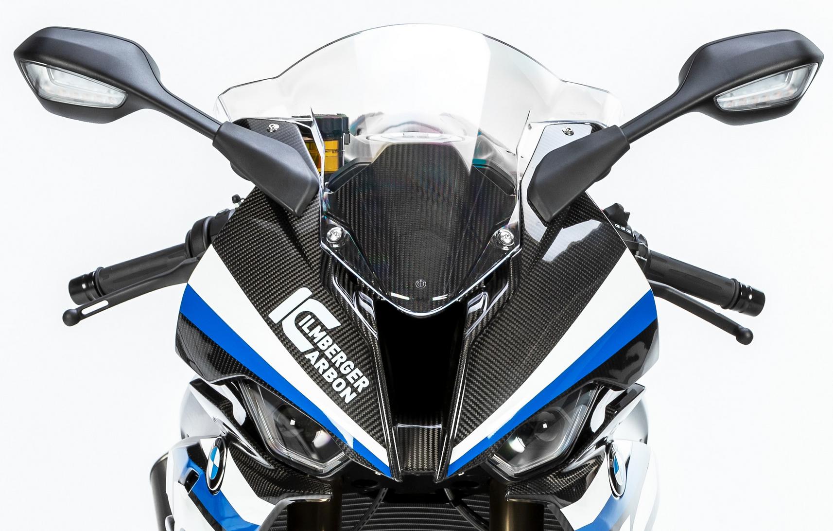 BMW S1000RR 19- カーボンフロント フェアリング (1ピース) イルム