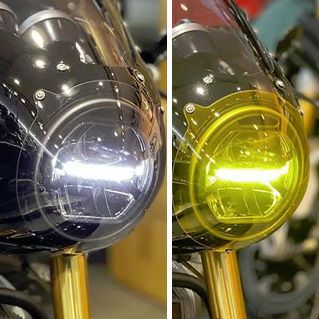 BMW RnineT 14- フェアリング ロケットカウル レンズカバー 単体
