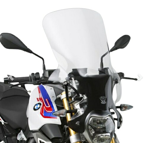 BMW R1250R Vstream+ ツーリングロングスクリーン クリア ZTechnik ナショナルサイクル