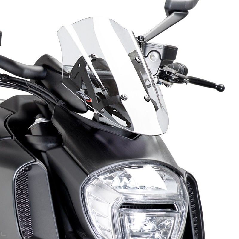 プーチ(Puig) スポーツスクリーン クリア DUCATI ディアベル 14- 7592W|モトパーツ 店