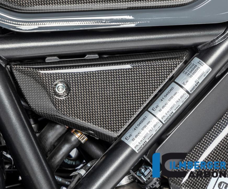 楽天市場】DUCATI スクランブラー1100 カーボン ヘッドライトカバー