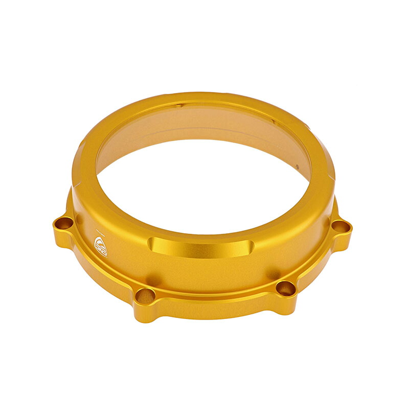 CNC Racingクリアドライクラッチカバー ゴールド CA400G｜モトパーツ　店