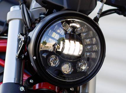 超特価 MOTODEMIC Adaptive LED ヘッドライト Monster 696 796 1100