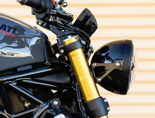 MOTODEMIC EVO-S LED ヘッドライト Monster 797/821/1200 グラファイト