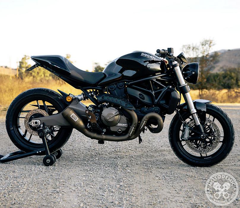 MOTODEMIC Adaptive ヘッドライト 821 Monster 1200 バイク用品