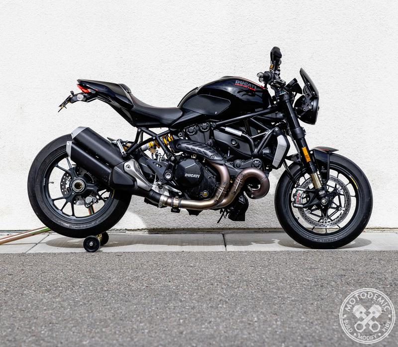 MOTODEMIC Adaptive ヘッドライト 821 Monster 1200 バイク用品