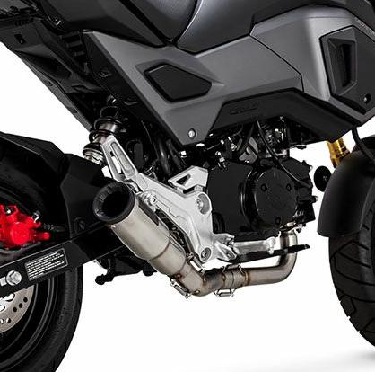 楽天市場】GROM (グロム) 2021- フルエキゾースト マフラー バンス