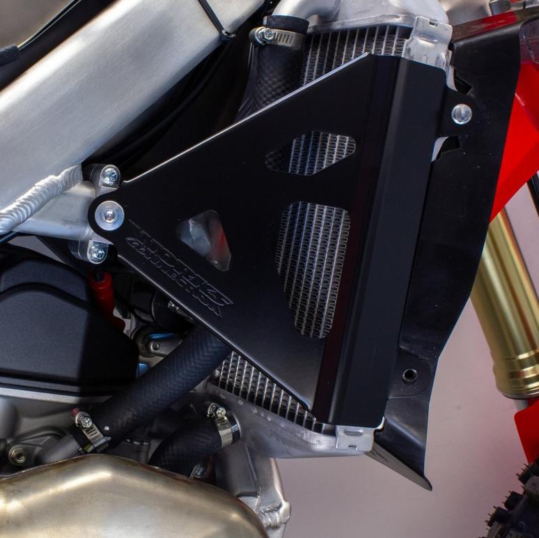 CRF250R CRF450R ラジエーター ブレース ブラック ワークスコネクション