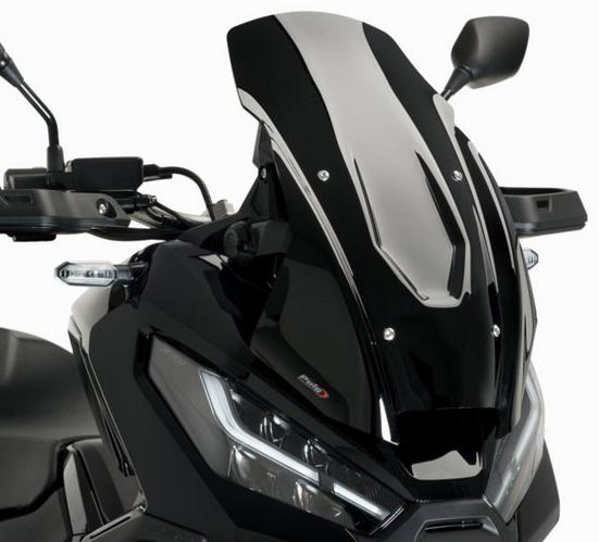 Puig(プーチ) スポーツ ウィンドシールド スクリーン X-ADV 21- ブラック｜モトパーツ　店