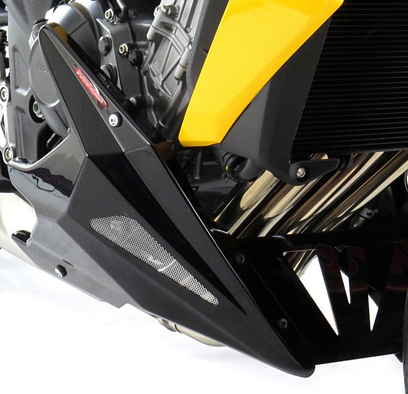 CB650R 2019- アンダースポイラー ベリーパン グロスブラック パワーブロンズ｜モトパーツ　店