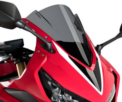 楽天市場】Puig 3568F RACING-SCREEN [DARK SMOKE] HONDA CBR650R (19