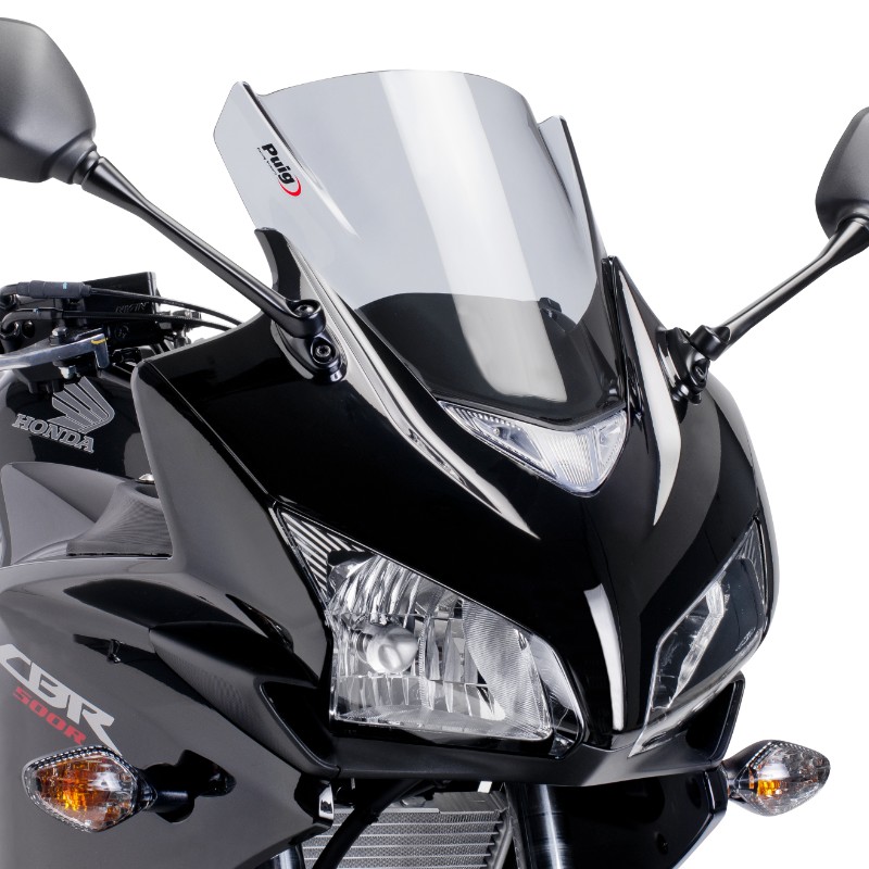 プーチ(Puig) レーシングスクリーン スモーク CBR500R 13-15 6479H｜モトパーツ　店